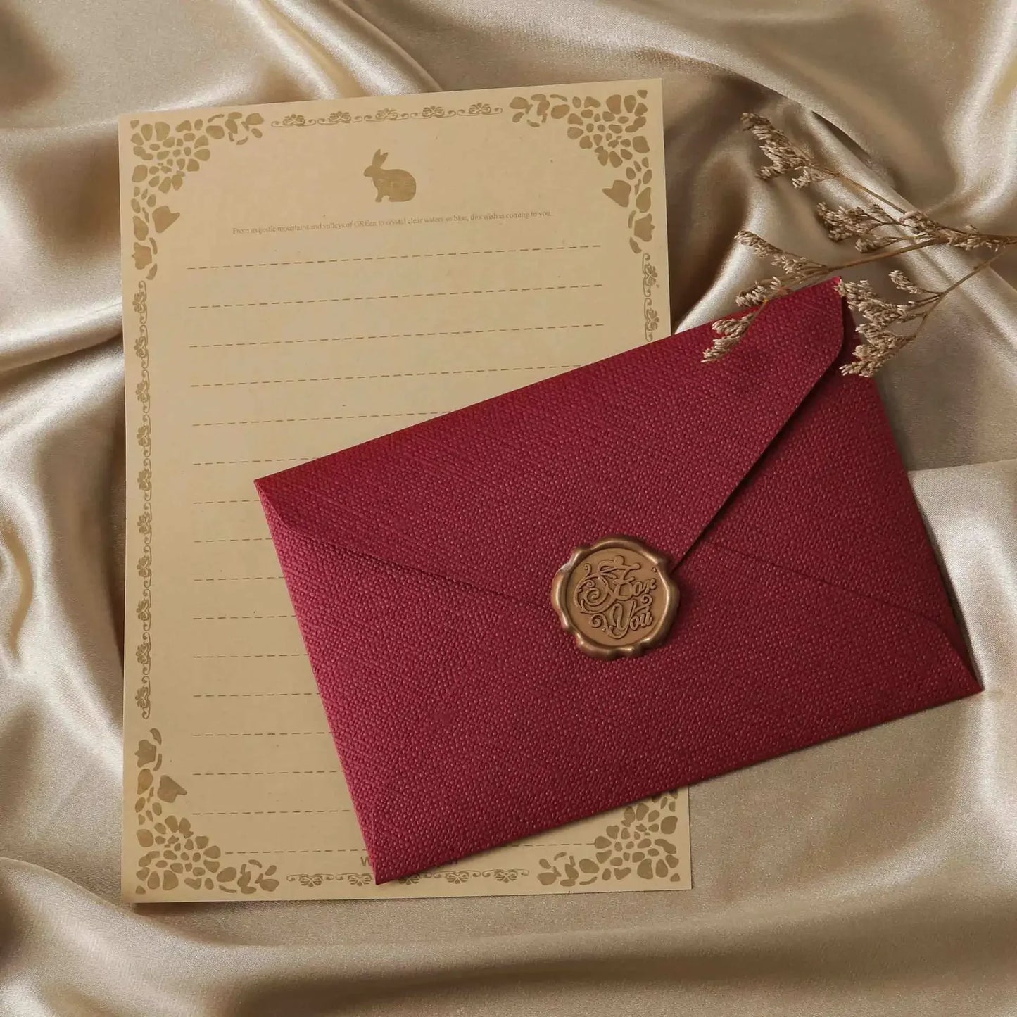 10pcs Window Envelopes for Letters DIY Handmade Gift Packaging Bag Wedding Party Invitation Card Cover Linen Texture Envelopes
