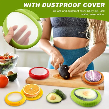 Kitchen Storage Box Fruit Vegetable Container Fresh Box Avocado Tomato Lemon Onion Fresh-Keeping Crisper Kitchen Gadgets