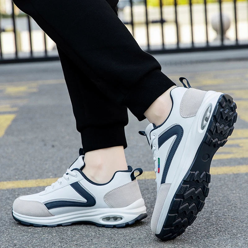 Men‘s casual comfort Outdoor Stylish Daily Wear Sneakers Men's Trendy Sports Shoes Lightweight Breathable Modern Non Slip Shoes