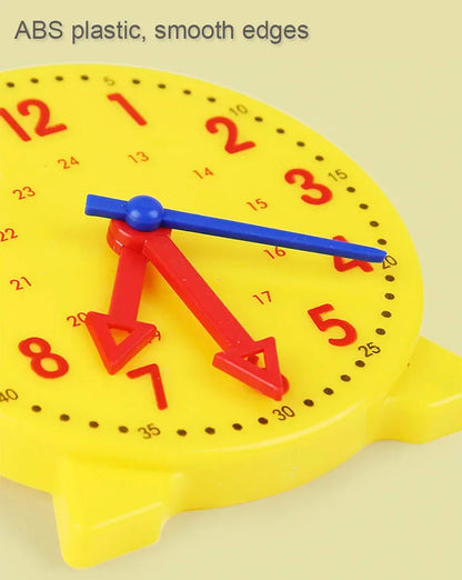 Children Interesting Clock Educational Toys Hour Minute Second Cognition Matching Puzzle Toys Kids Early Preschool Teaching Aids