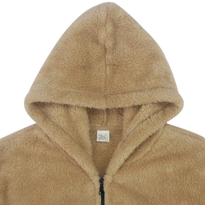 2024 American Style Heavy Coat Men's Winter Jacket Double-sided Fleece Warm Windbreaker Casual Sports Hooded Coat Bomber Jacket