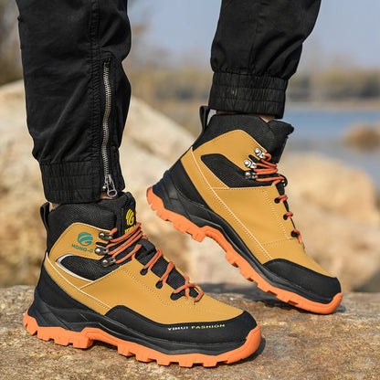 Indestructible Work Boots MEN'S AND WOMEN'S Style Waterproof Work Sports Shoes Steel Toe Boots Anti-puncture Protective Shoes