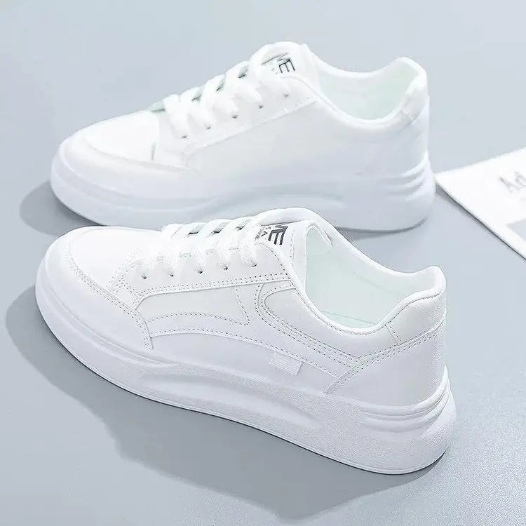 Fashion Women Shoes Summer Thick Sole White Sneaker Breathable Platform Tennis Women Running Shoes Female Casual Sneaker Zapatos