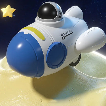 Children Cars Toys for 1-3 Years Boys Cartoon Inertial Train Ship Airplane Toy Kids Early Educational Toys for Toddler Xmas Gift