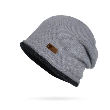 Winter Women Curled Knit Hat Fashion Cold Hat Warm Pile Hat Big Head Round Ear Protector Hat Puller Hat