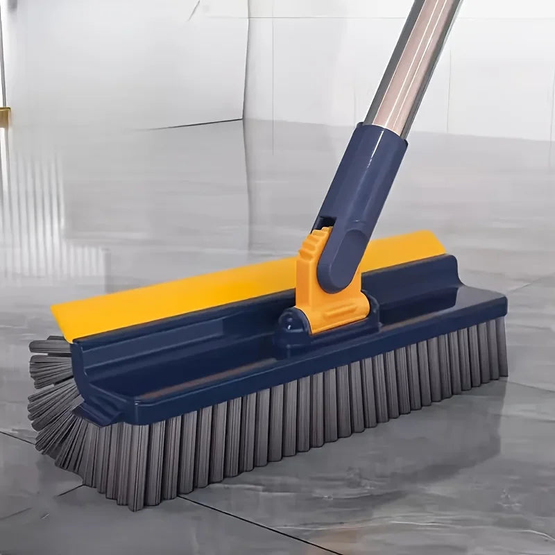 Floor Scrub Brush 5 In 1 Long Handle Adjustable Wiper Broom Tools Wall Corner Floor Scrape Brush Kitchen Bathroom Cleaning Brush