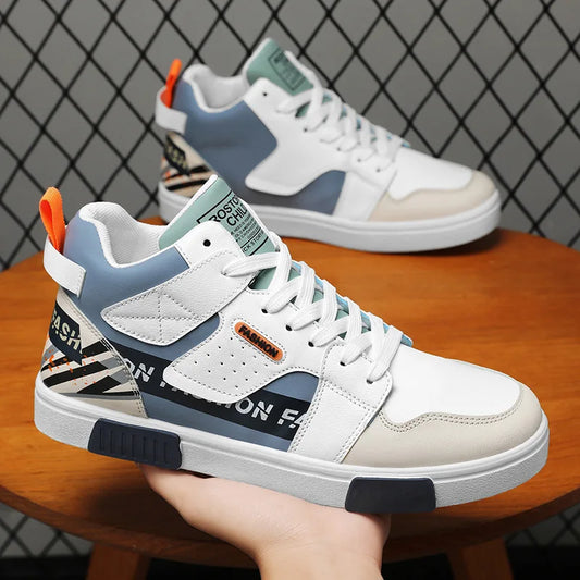 Men Casual Shoes Classic New Fashion Flat Breathable Sneakers Light Shoes Male Tennis Sneaker White Business Travel Footwear