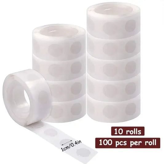 Balloon Glue Dot Adhesive Point Tape Double Sided Clear Sticky Glue Sticker Balloons Stand Arch attach balloon to ceiling or wal