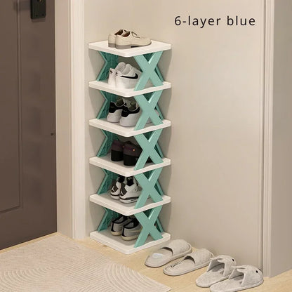 Multi-Ayer Shoe Rack Diy Organizer Clothes Storage Organizer Storage Shoes Shelf Racks Multi-Layer Detachable Storages Cabinet