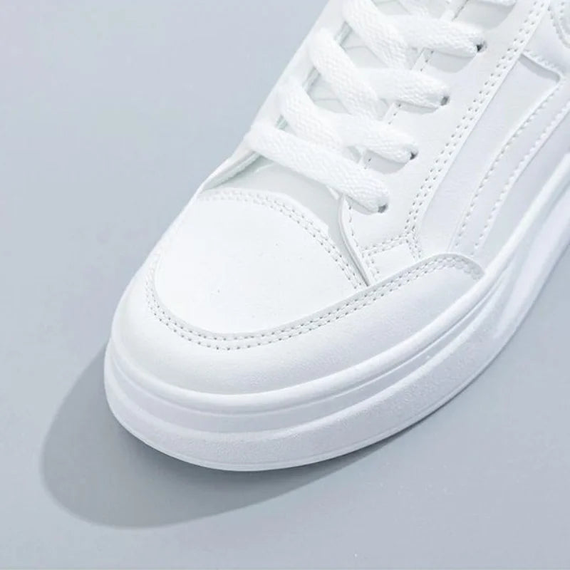 Fashion Women Shoes Summer Thick Sole White Sneaker Breathable Platform Tennis Women Running Shoes Female Casual Sneaker Zapatos