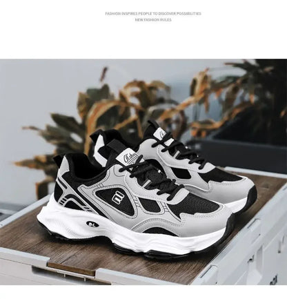 Fashionable men's sports shoes, high-quality men's casual shoes, soft-soled shock-absorbing running shoes