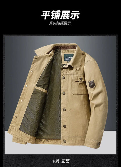 Coat Baseball Jacket Mens Wear Warm Windproof Jacket Male Jackets Simple British Style Mens Cargo New Fashion Bomber Jacket