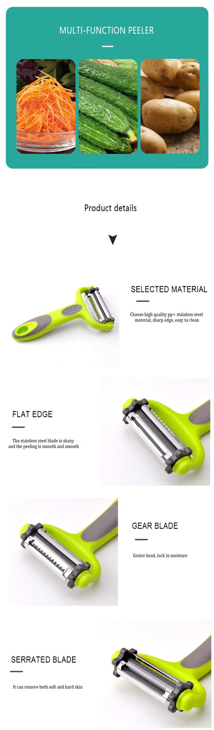 Potato Carrot Fruit Shred Grater Vegetable Slicer Peeler Knife Stainless Steel Peeler Zester Razor Sharp Cutter Kitchen Tools