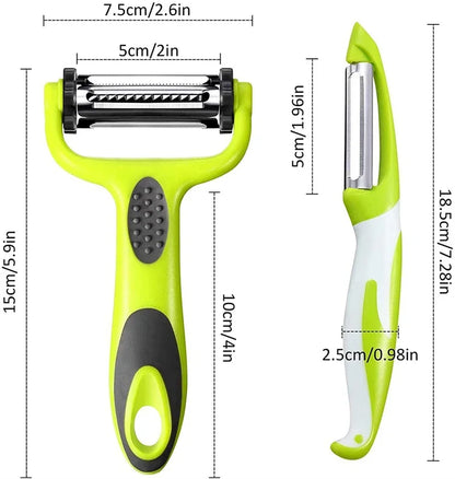Potato Carrot Fruit Shred Grater Vegetable Slicer Peeler Knife Stainless Steel Peeler Zester Razor Sharp Cutter Kitchen Tools