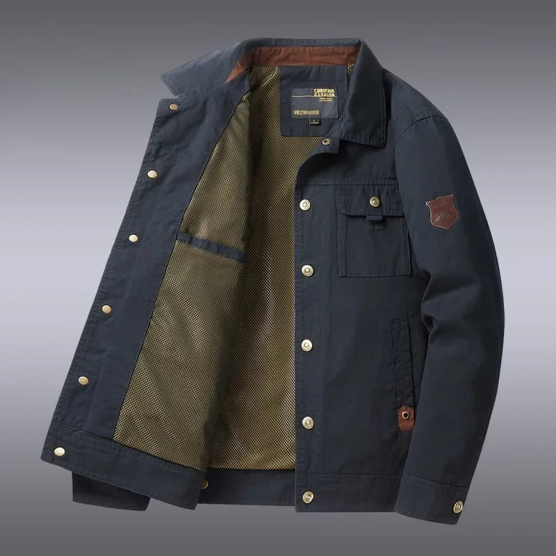 Coat Baseball Jacket Mens Wear Warm Windproof Jacket Male Jackets Simple British Style Mens Cargo New Fashion Bomber Jacket