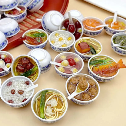 Pretend Play Toy Ornament Craft Children Crafts Kitchen Accessories Toy Doll House Food Kitchen Kids Toys Dollhouse MIniature