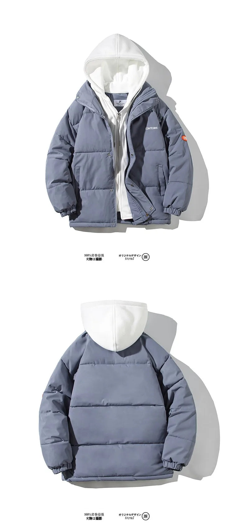Women's Winter Oversize Jacket Down Cotton Padded Coat Female Loose Casual Overcoat Female Fashion Men Hooded Short Parkas