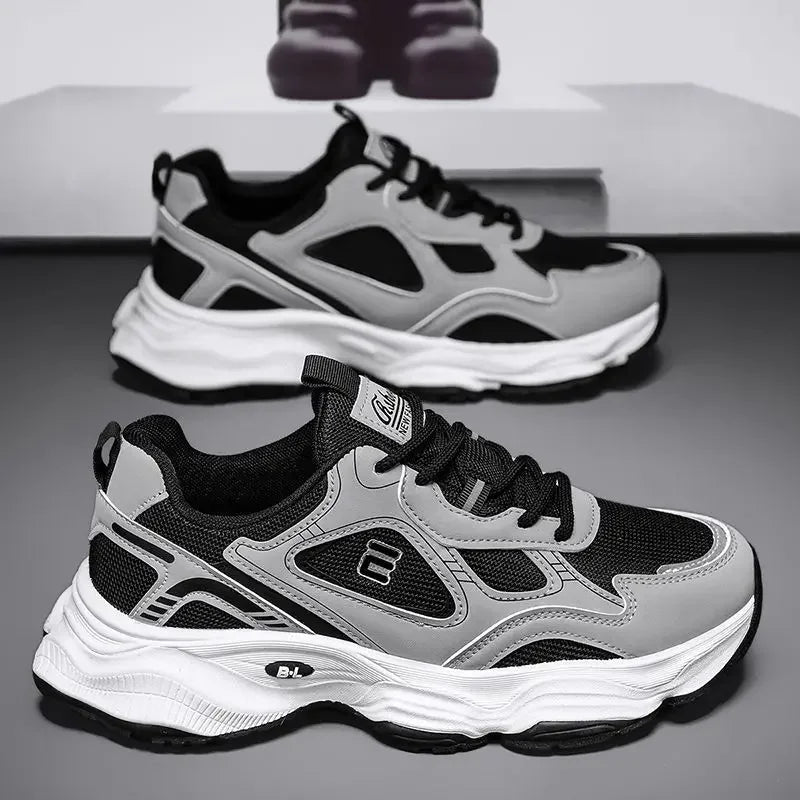 Fashionable men's sports shoes, high-quality men's casual shoes, soft-soled shock-absorbing running shoes