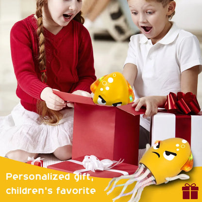 Interactive Moving Toys with Music & Light Electronic Light Up Music Toys Education Toddler Octopus Toy Children Development Toy