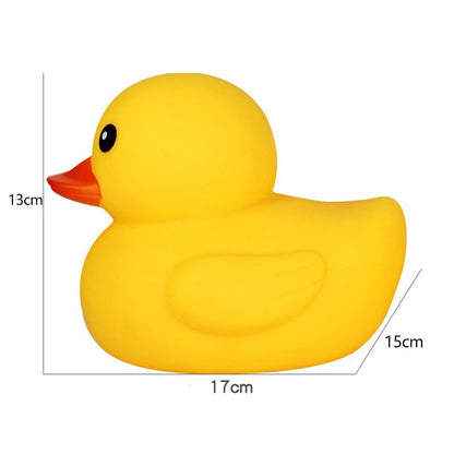 Baby Bath Toys Cute Duck Baby Gift Bathroom Rubber Large Yellow Duck Bathing Playing Water Kawaii Squeeze Float Ducks