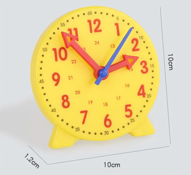 Children Interesting Clock Educational Toys Hour Minute Second Cognition Matching Puzzle Toys Kids Early Preschool Teaching Aids