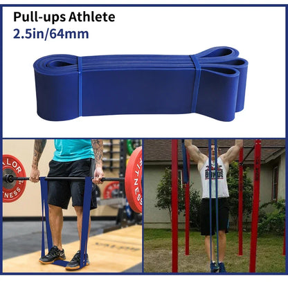 Heavy Duty Latex Resistance Band Exercise Elastic Band For Sport Strength Pull Up Assist Band Workout Pilates Fitness Equipment