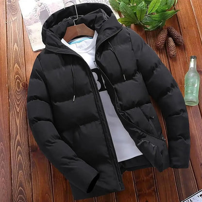 2025 Autumn/Winter Fashion Men's Jacket - Casual Comfortable Coat - Outdoor Warm With Cap Design - Business Men's Style