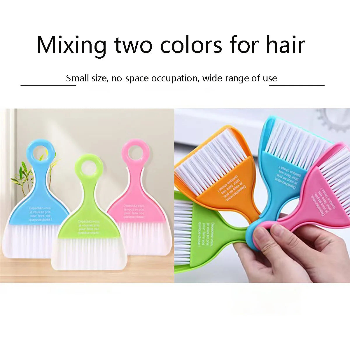 1 set Mini cleaning brush and dustpan set, desktop cleaning brush, cleaning tools ﻿