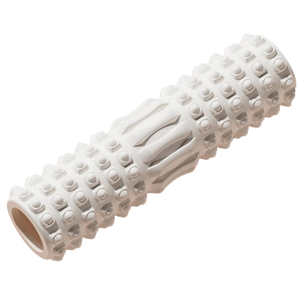 Yoga Column Gym Fitness Foam Roller Pilates Yoga Exercise Back Muscle Massage Roller Soft Yoga Block Muscle EVA Roller 30x8cm