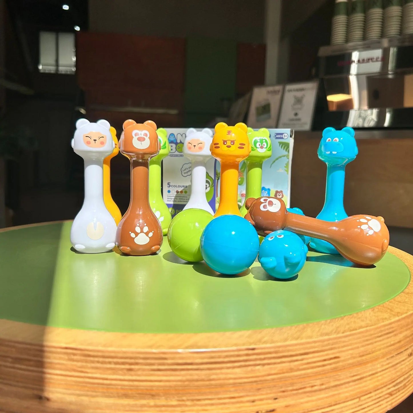 Bowling Children's Ball Games Toys Animal Styles Parent-Child Interaction Educational Toys Indoor And Outdoor Entertainment