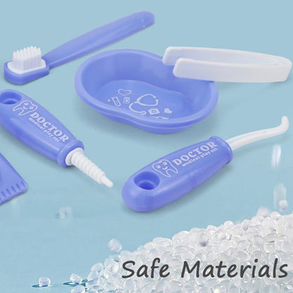 Children Dentist Pretend Play Toys Simulation Dentist Tools Hygienic Habits Cultivation Role Play Game Educational Toys For Kids