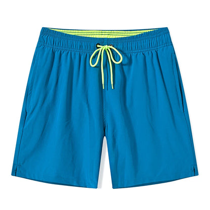Escatch 2025 Mens Shorts Classic Quickly Dry Solid Sportswear Swim Trunks Beach Mesh Liner Surfing Traje De Baño Hombre Short