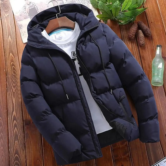 2025 Autumn/Winter Fashion Men's Jacket - Casual Comfortable Coat - Outdoor Warm With Cap Design - Business Men's Style