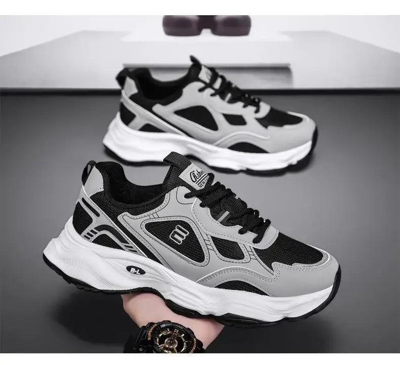 Fashionable men's sports shoes, high-quality men's casual shoes, soft-soled shock-absorbing running shoes