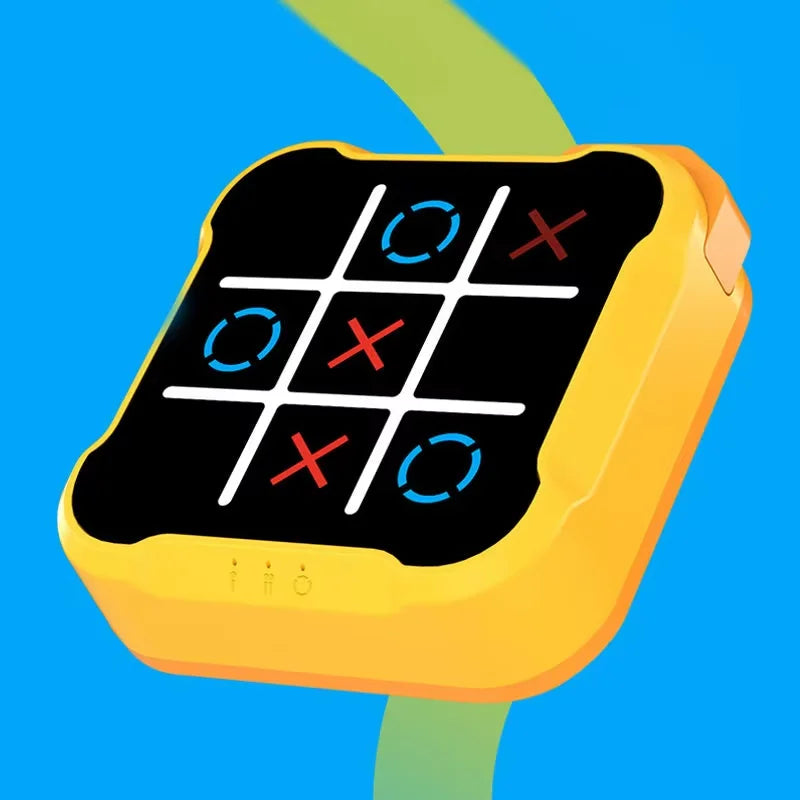 Electronic Tic-Tac-Toe Game Children's Electronic Toys Chess Set Board Games Chess Board Game For Family For Indoor Party