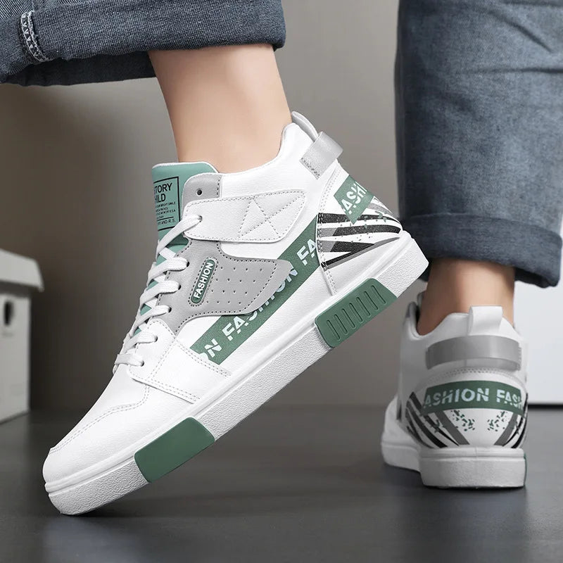 Men Casual Shoes Classic New Fashion Flat Breathable Sneakers Light Shoes Male Tennis Sneaker White Business Travel Footwear