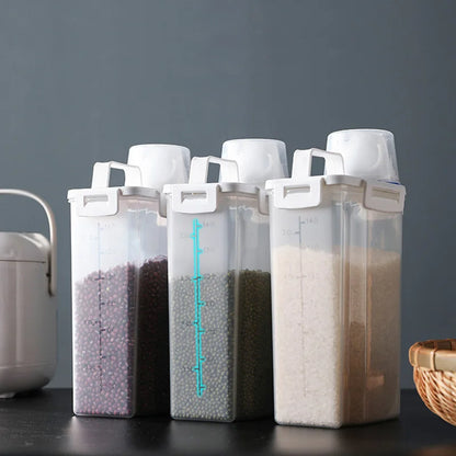 Kitchen Storage Box, Rice Bucket Storage Can, Five Grain And Miscellaneous Grain Storage Can, Sealed Can, Practical For Kitchen