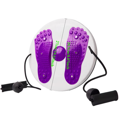 Exercise Waist Twisting Disc Foot Massage Waist Torsion Disc Fitness Equipment Portable Magnetic Tension Waist Twisting Machine