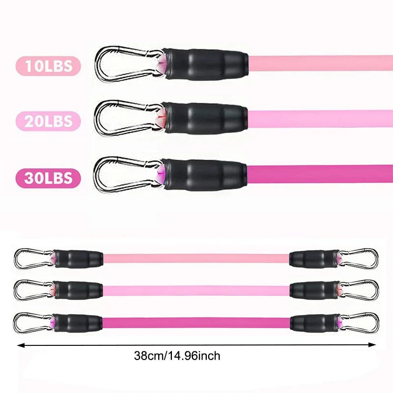 Ankle Straps Resistance Bands Set Fitness Workout Exercise Equipments Ankle Weights Yoga Elastic Fitness Band For Gym Man Woman