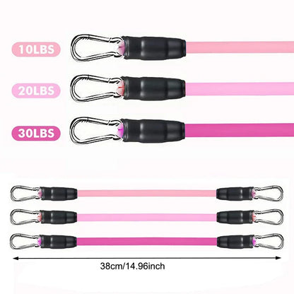 Ankle Straps Resistance Bands Set Fitness Workout Exercise Equipments Ankle Weights Yoga Elastic Fitness Band For Gym Man Woman