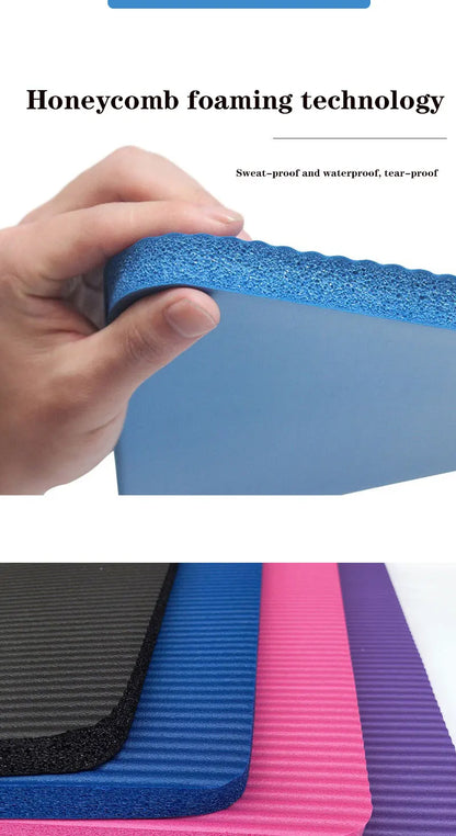 1.5cm Extra Thick Sport Knee Pad Non-slip Foam Yoga Pads Fitness Crossfit Pilate Mat Workout Sport Plank Cushion Gym Equipment