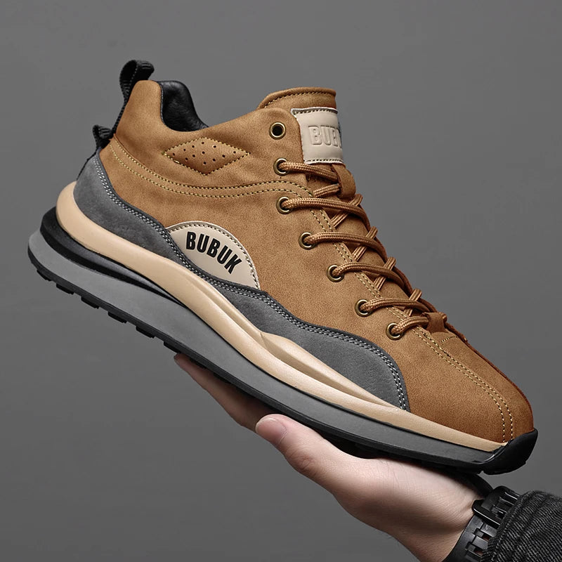 Men's Casual Sports Shoes Are Fashionable, Retro, Classic, and Handcrafted, Breathable and Warm for All Seasons, Suitable for Daily Wear, Outdoor Sports, Mountaineering, Hiking, Durable and Wear-Resistant, Not Easily Dirty, M