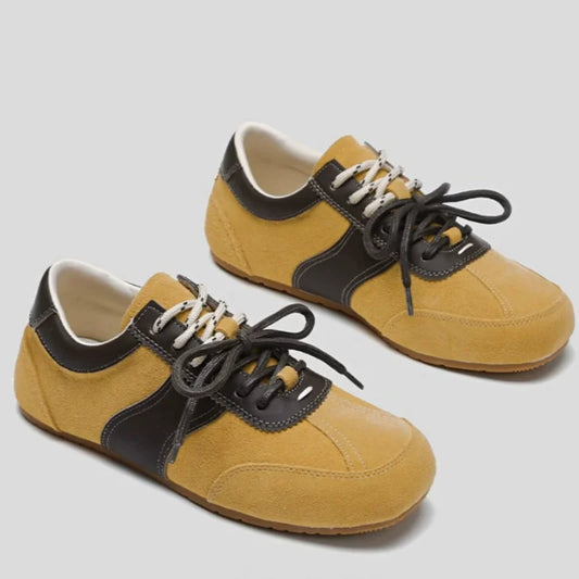 Tennis Lace-Up Hike Shoes Sneakers Cross-tied Comfort Casual Flats Shoes Woman High Quality Sport Shoes Female Sneakers