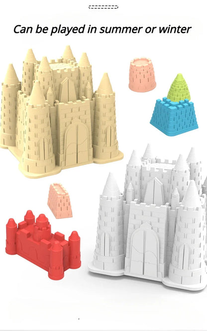Sand Toys Castle Bucket Play Sand Set Toys Sand Scoop Children Summer Hobbies Water Fun Beach Toys for Kids Beach Acessories