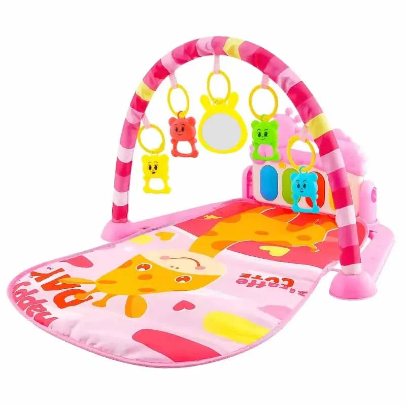 Baby Activity Gym Rack Early Education 0-36 Months Toy Gifts Musical Newborn Piano Keyboard Crawling Blanket Pedal Play Mat