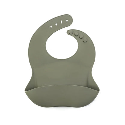 Baby Bibs Ins Style Print Waterproof Soft Silicone Baby Feeding Stuff Cute Pattern Kids Girl Boy Toddler Adjustable Children Bib
