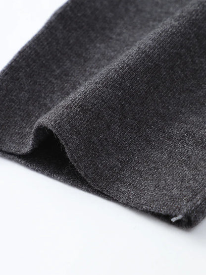 Knitted Short Coat Jacket Shawl Fashion Loose Casual Sleeved Coat Autumn Lady Cape Scarf Collar Outwear Pullover Sweater