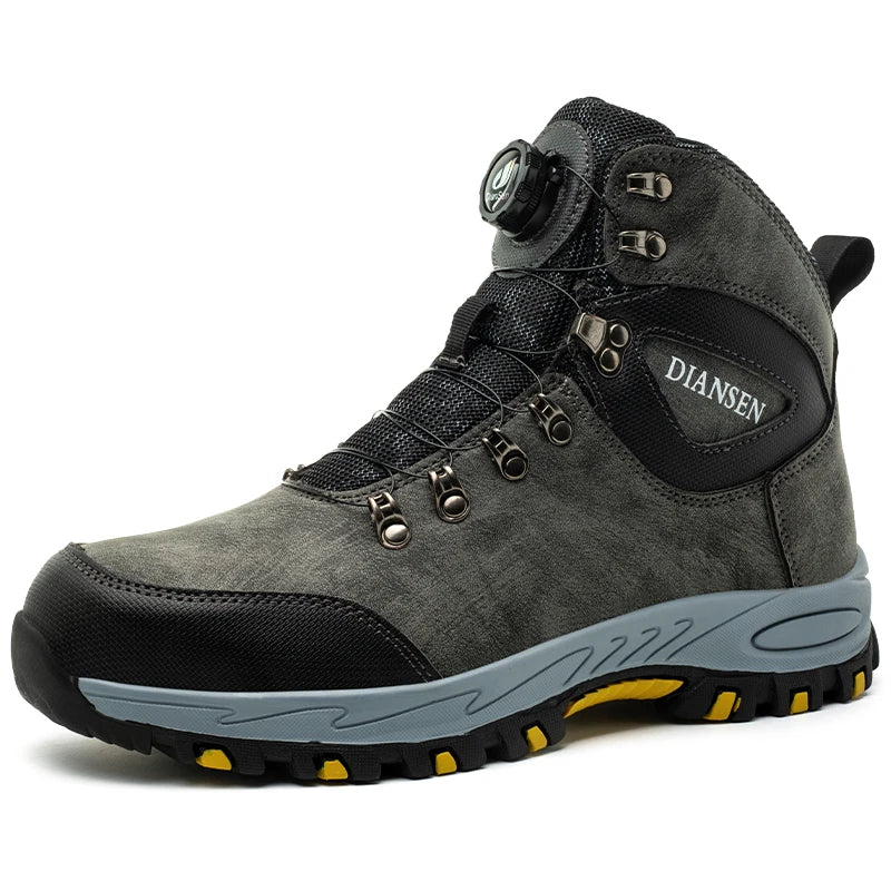 Rotating Button Safety Shoes Men Work Sneakers Indestructible Shoes Puncture-Proof Protective Shoes Work Boots Tactical Boots