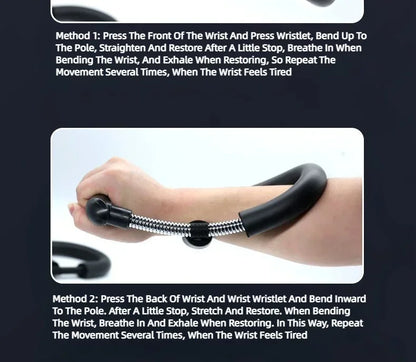 Adjustable Forearm Hand Trainer Wrist Exercises Force Power Strengthener Fitness Equipment Wrists and Strength Grips Workout