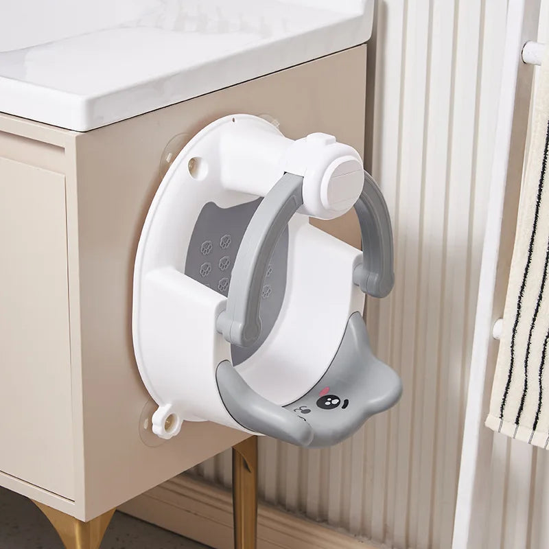 Baby bath seat, baby bathing gadget, lying support for infants, newborn bath basin seat, suction cup anti-slip bath stool